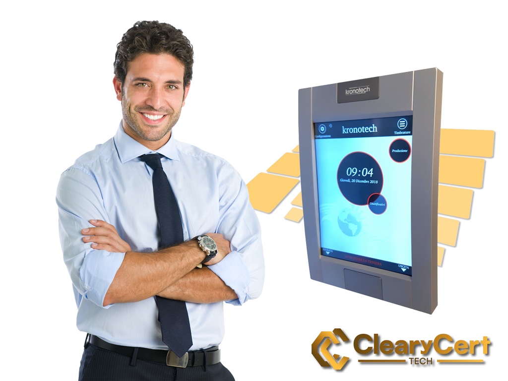Terminale touch screen Kronotech Kronopoint