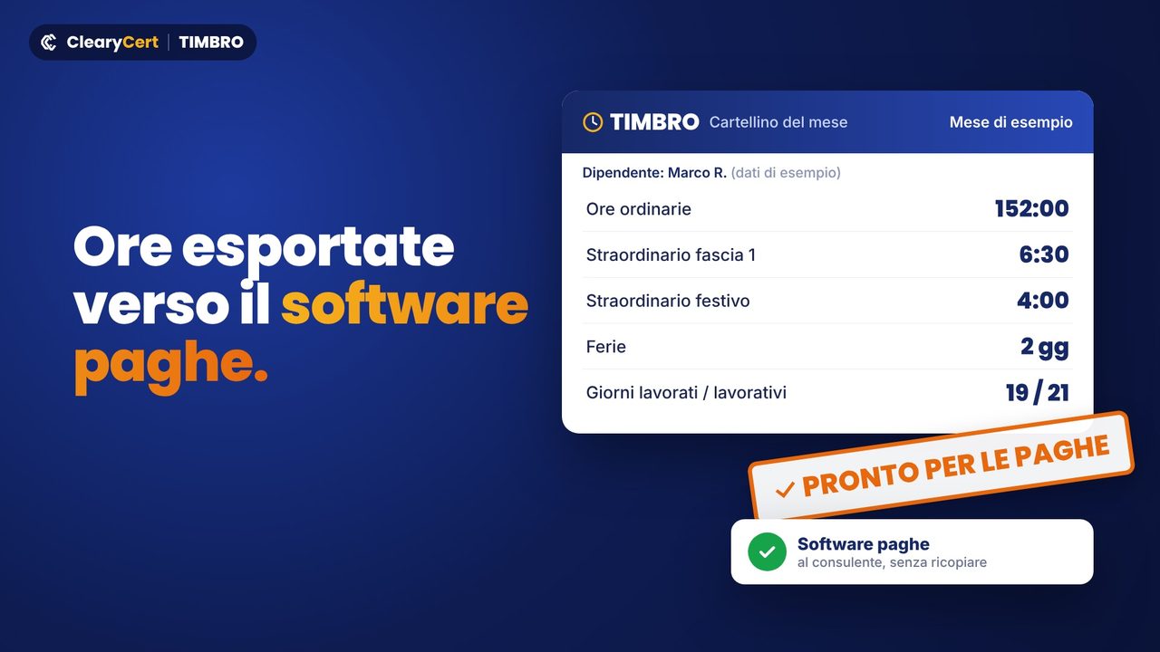Anteprima del video: TIMBRO, il software di rilevazione presenze